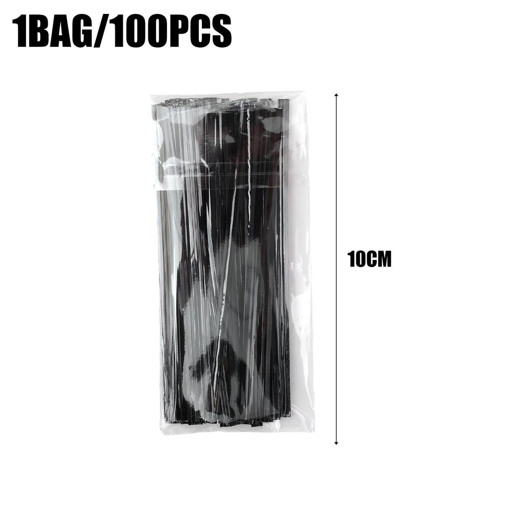 Reusable Metal Twist Ties Gold Silver Crafts Binding Wire for Candy Treat Bags Party Gifts Wrapping Ribbon Tie Plant Flower Ties