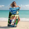 Personalized Customized Proof Beach Towel with Family Guy  Pattern - Soft, Absorbent, Quick-drying, Perfect Swimming, Camping&bathing