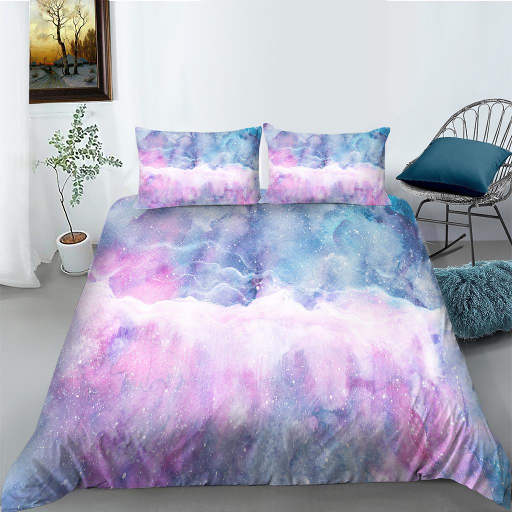 3D Digital Printed Bedding Set, Bedroom Duvet Cover, Family Bedding Set, King Size Bed/double Bed, Home Decoration