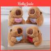Entzückender Capybara Plüsch Schlüsselanhänger Weichspielzeug Kuscheltierfigur für Kinder
