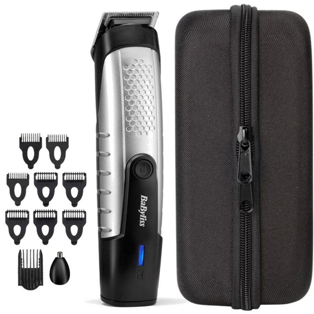 Tondeuse Barbes - BABYLISS - P1358E - Lame acier inoxydable - Waterproof
