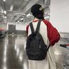 Japanese Style Denim Backpack Street Style Solid Crossbody Bag Casual Vintage Handbag  Streetwear