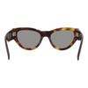 Saint Laurent Minimalistische Ovalen Zonnebril voor Gezichtsslanking Dameszonnebril SLM94-003
