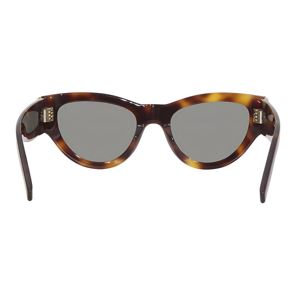 Saint Laurent Minimalistische Ovalen Zonnebril voor Gezichtsslanking Dameszonnebril SLM94-003