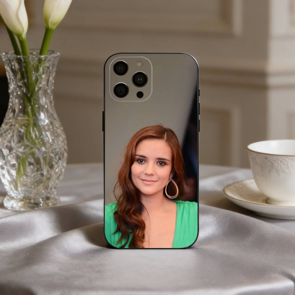 Actress C-Catalina S-Sandino Moreno Phone Case For iPhone 17,16,15,14,13,12,11 Plus,Pro Max,XS,Soft Silicone Black Cover