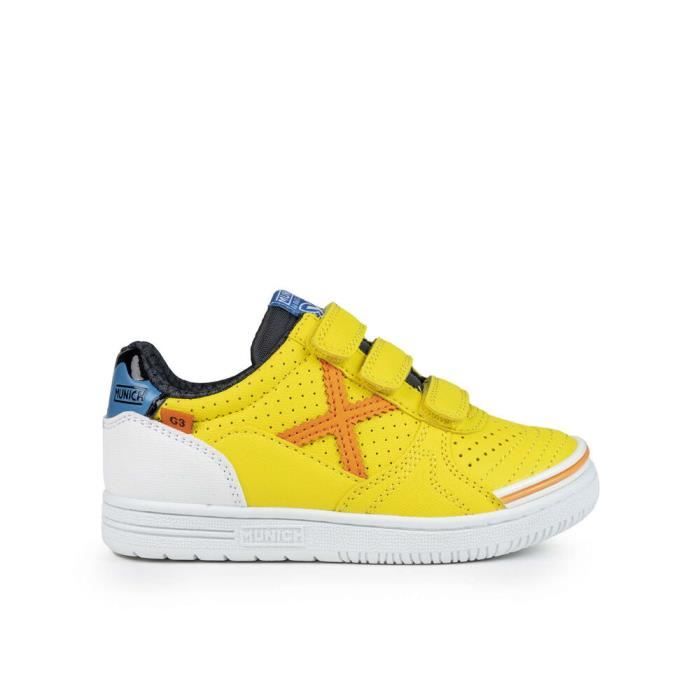 Baskets - MUNICH - G-3 kid vco profit casual - Jaune - Enfant - Plat