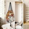 Amaca in Macramè per Conservare Peluche, Grande - Arredamento Stanza Boho Angolo Porta Giocattoli Rete Organizer Appeso per Peluche