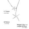 Cazador Starfish Pendant Necklace for Women 2026 Jewelry Stainless Steel Choker Summer Bohemian Birthday Gift Wholesale
