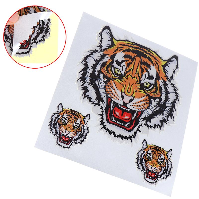 

1 лист три головы тигра автомобиль мотоцикл виниловая наклейка авто Стайлинг наклейки