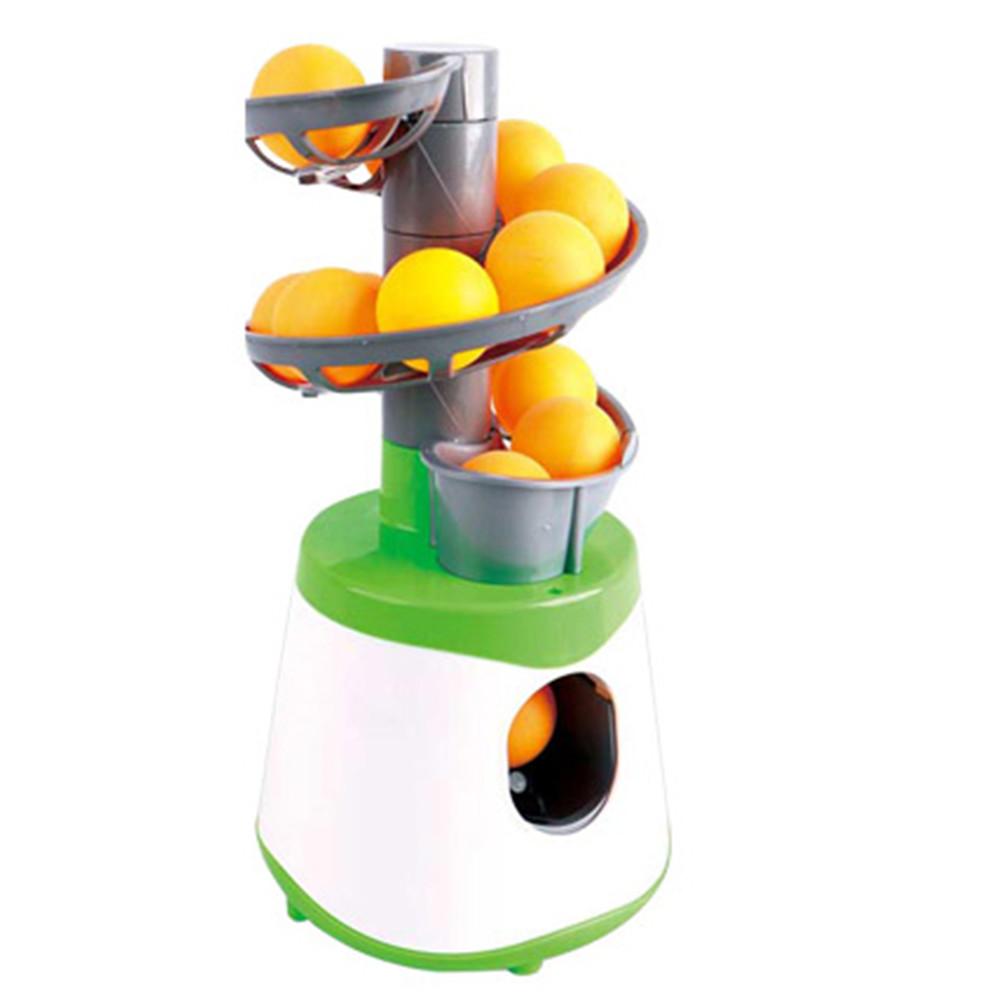 

Высококачественный портативный питчер для настольного тенниса с двумя источниками питания, робот для подачи мячей для пинг-понга, машина для тренеров