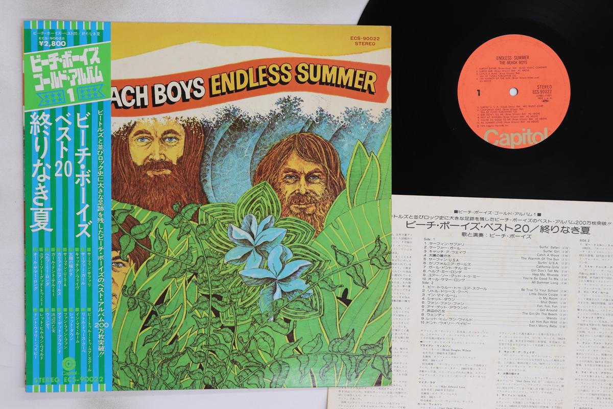 

LP Пластинка BEACH BOYS - Endless Summer ECS90022 CAPITOL 1975 Япония Оби Рок Б/У
