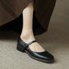 Shoes retro square head low heel single shoes women's new women's shoes Mary Jane shoes