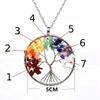 Necklace Tree Of Life Happiness Minerals Amulet