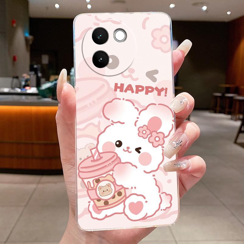 Casing For Vivo V30e 5G Aesthetic Luxury Cute Cool Boys Girls Transparent Soft Silicone Back Cover For VivoV30e V30 e Phone Case