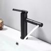 Basin Faucets Brass Bathroom Faucet Vessel Sinks Mixer Vanity Tap Swivel Spout Deck Mounted White Color Washbasin Faucet