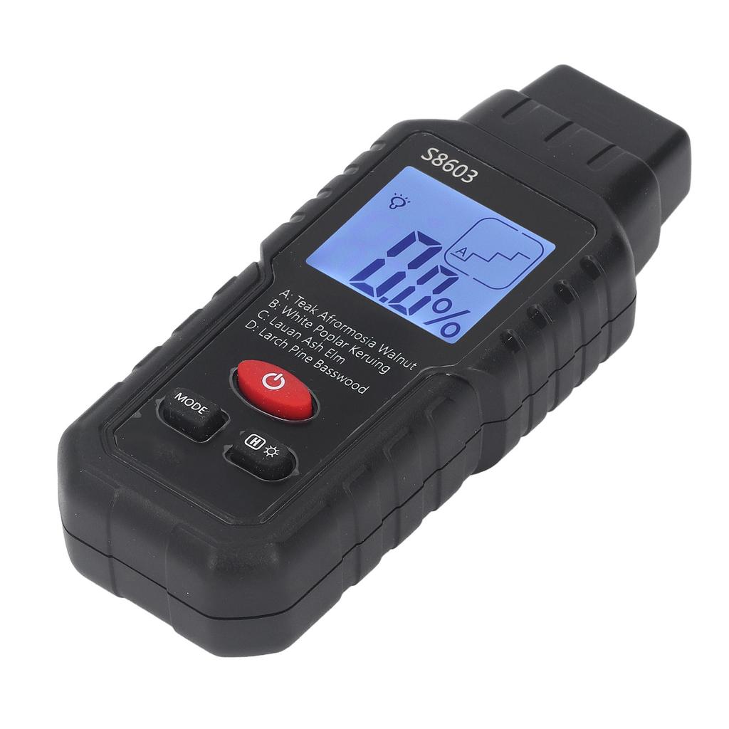Wood Moisture Meter Pin Type LCD Digital Water Leak Detector Timber Humidity Tester Dampness Sensor