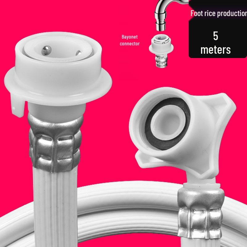 Waschmaschinen-Zulaufschlauch - 1,5 m, 2 m, 3 m, 4 m, 5 m Längen verfügbar