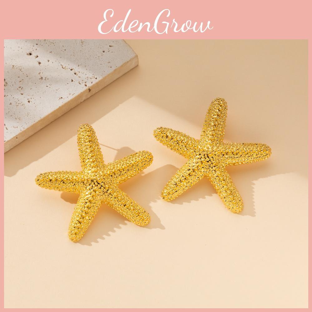 Alloy Beautiful Earrings With Geometric And Animal Designs Featuring Pearls Shells And
