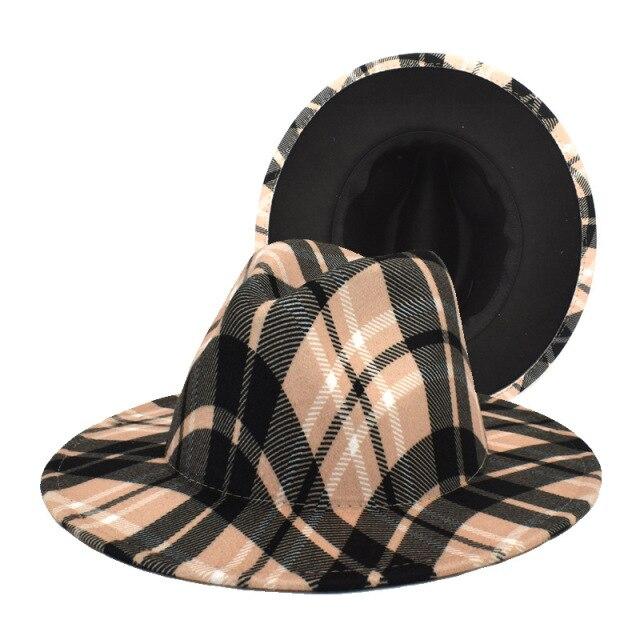 Men Female Letter Fedora Pattern Hats Casual Vintage Autumn Winter Leopard Caps Jazz Outdoor Designed Luxury Hat Sombreros Gifts
