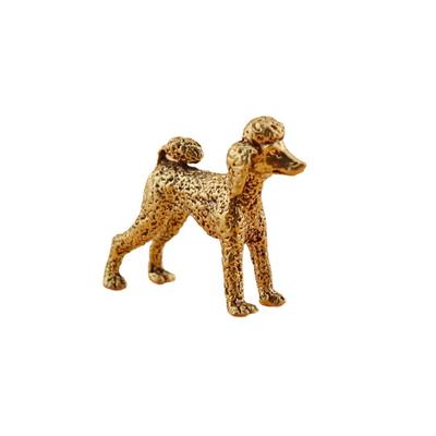 Brass Poodle Ornament Handicraft Ornament