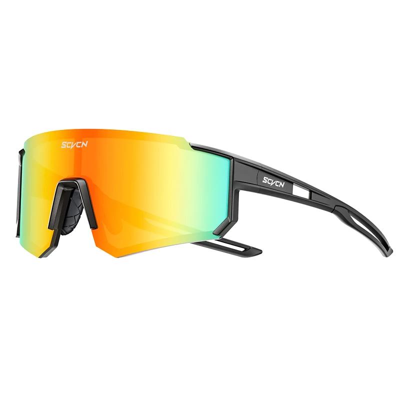 SCVCN Women Sports Sunglasses Pink Fashion Cycling Glassesfor Men Street Shades Driving UV400 Bike Bicycle Hiking Golf Baseball