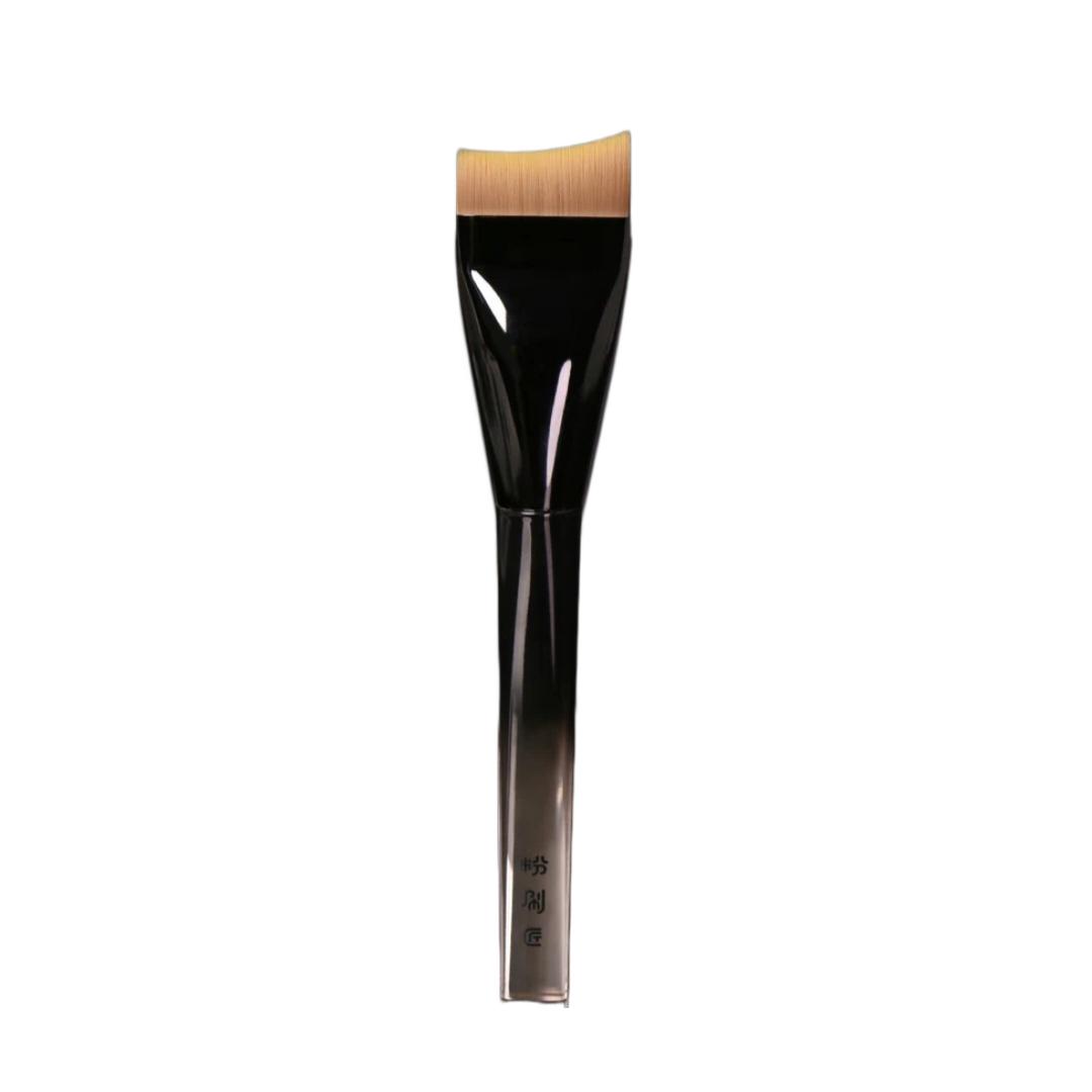 

Fenshuajiang D78 Flat-Head Foundation Brush, Ultra-Thin, Powder-Saving, Seamless, Beginner-Friendly, 1 pack чорний