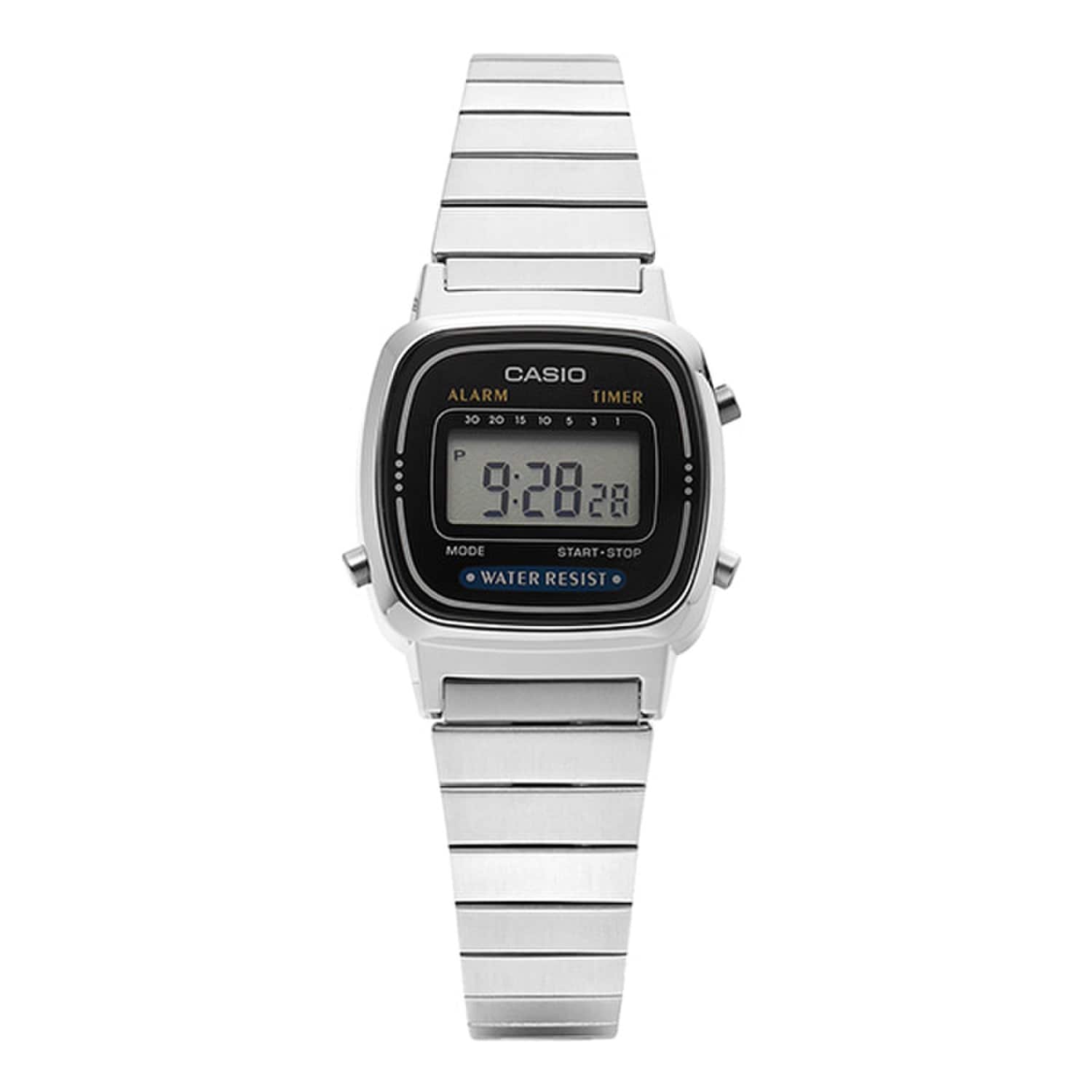 [Casio] LA670WA-1DF (LA670WA-1) Женские часы Digital Square Vintage Retro из металла