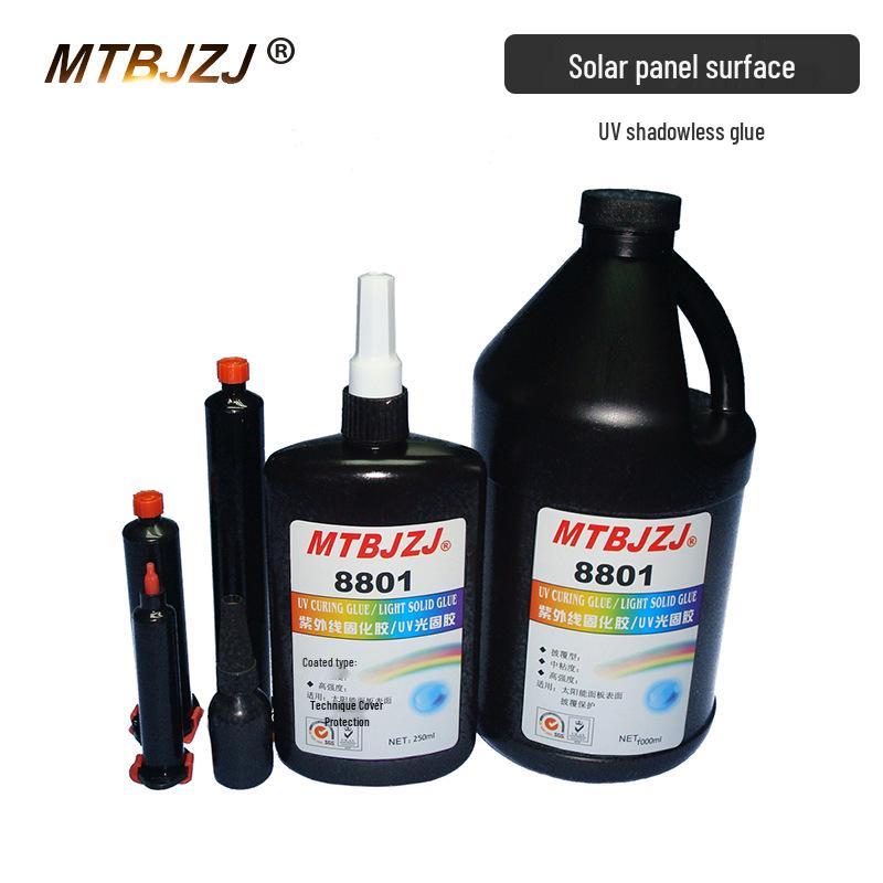 

8801UV УФ Бестеневой клей для защиты покрытия солнечных панелей