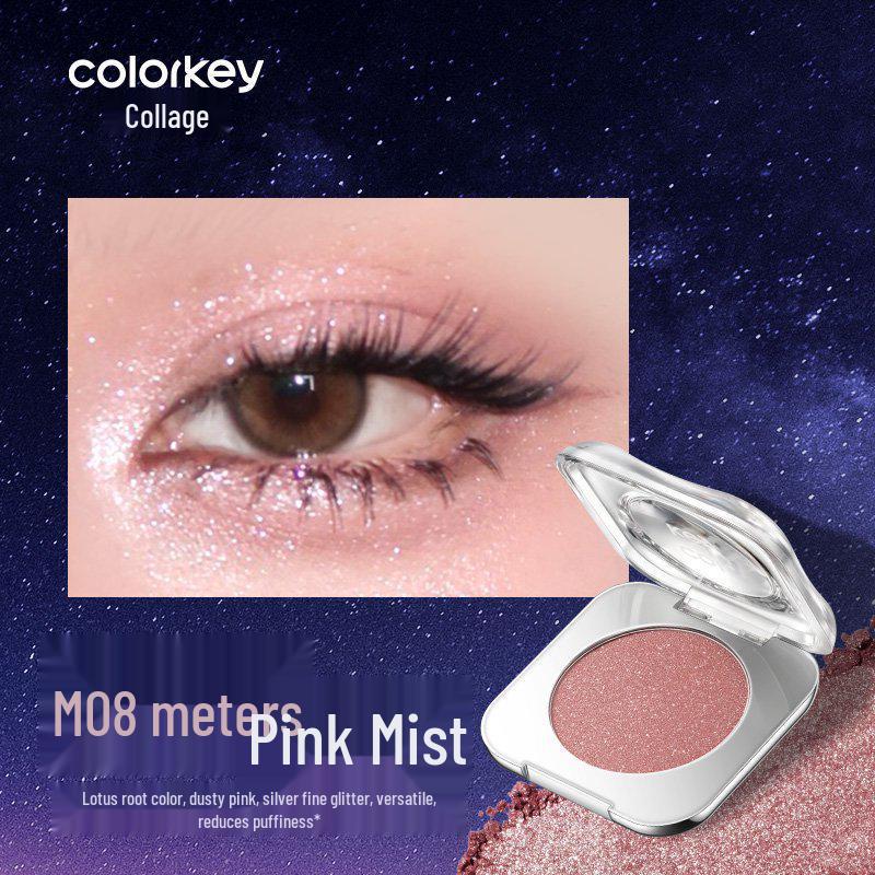 

Палетка мерцающих теней Colorkey - Универсальная и яркая для повседневного использования