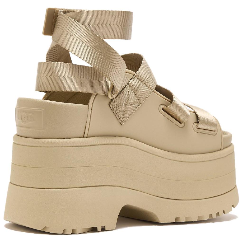 UGG GoldenRise Platform Sandals Mustard Seed (Womens) Women Sneakers 1167431-MDSD