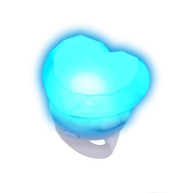 Lumica Lumi Jewel Heart Glowing Ring Concerto Evento ao vivo Festival Férias de verão G28260