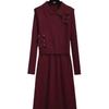 Autumn & Winter 2025 Women's Knit Vest & Skirt Set