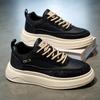 Shoes New Spring Leather Platform Casual Board Shoes High-end Sports Shoes