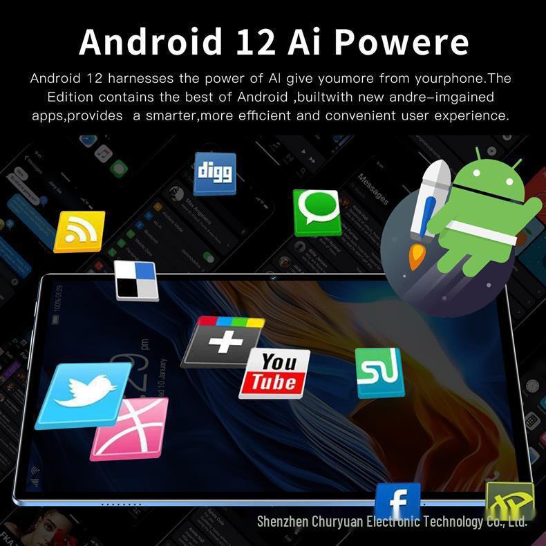 2024 X95 Metal Shell 10.1-inch Tablet with English Google OS