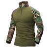 Men Army Tactical Multicam Military Combat Black T-Shirt Long Sleeve CP Camouflage Airsoft Shirts Camping Hunting Clothing