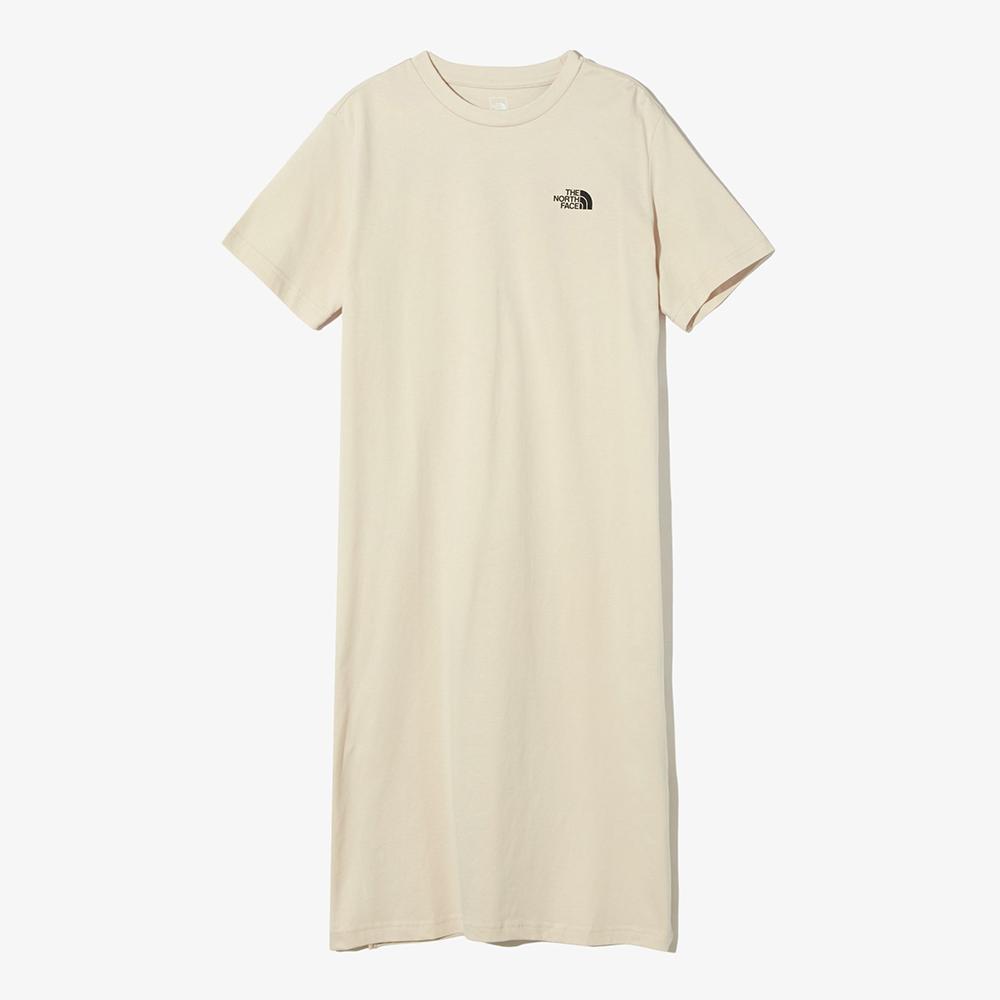 

THE NORTH FACE NT7ZP40C Женское хлопковое платье с короткими рукавами