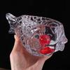 Transparent Fish-shaped Glass 3D Wine Glass Unique Pufferfish-shaped Glass Cup  Home Bar