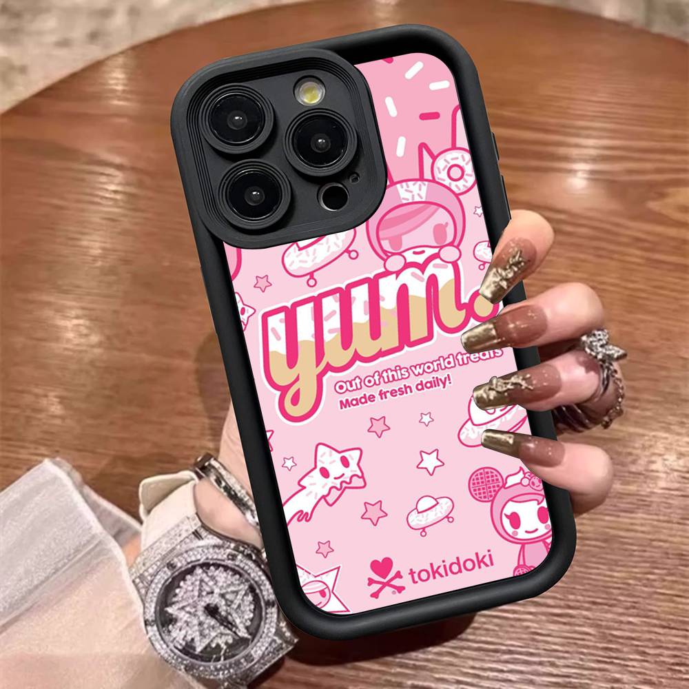 Fashion Brand T-Tokidoki Phone Case For IPhone 11 12 13 16 15 17 14 Pro Max Soft Funda Silicone Cover