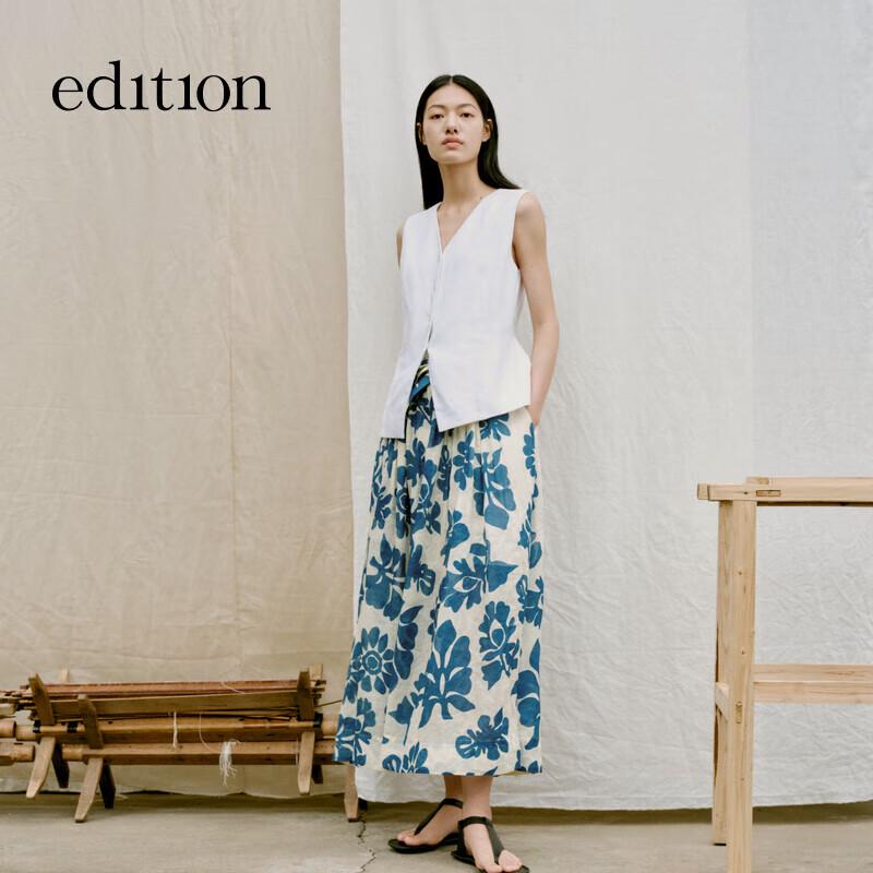 

Women s Linen V-Neck Vest Blazer S