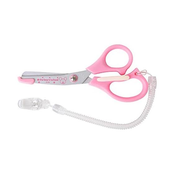 Школьные ножницы St.Ladies Bear Jackie Pink