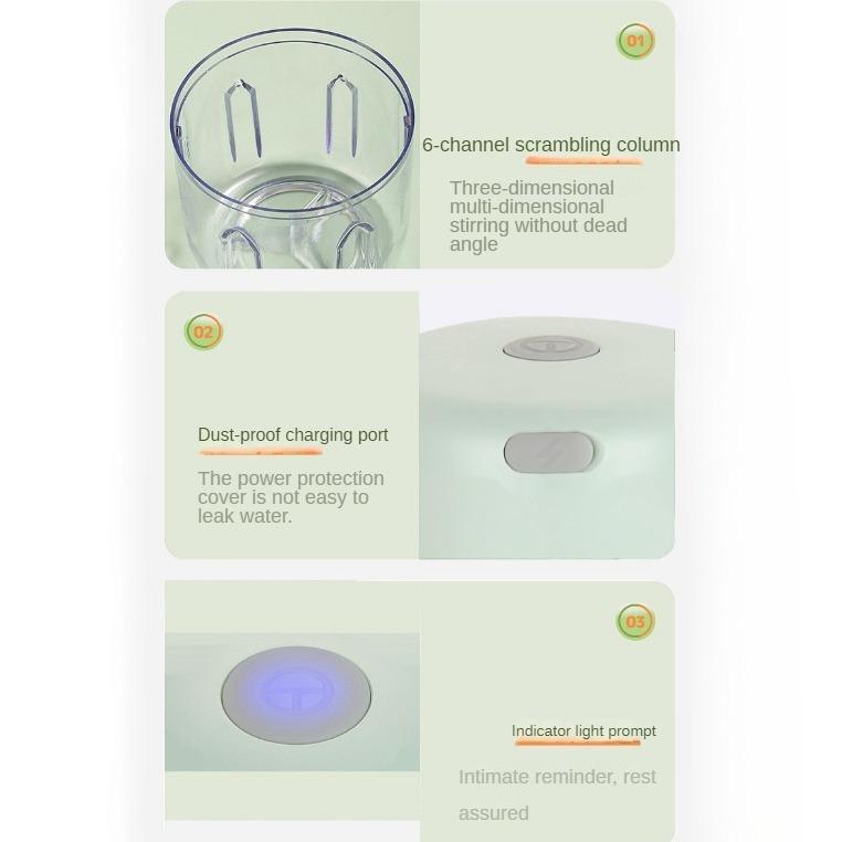 Garlic Puree USB Rechargeable Electric Garlic Pounder Mini Garlic Puree Garlic Press Household Garlic Milling Machine Garlic Punching Machine Garlic
