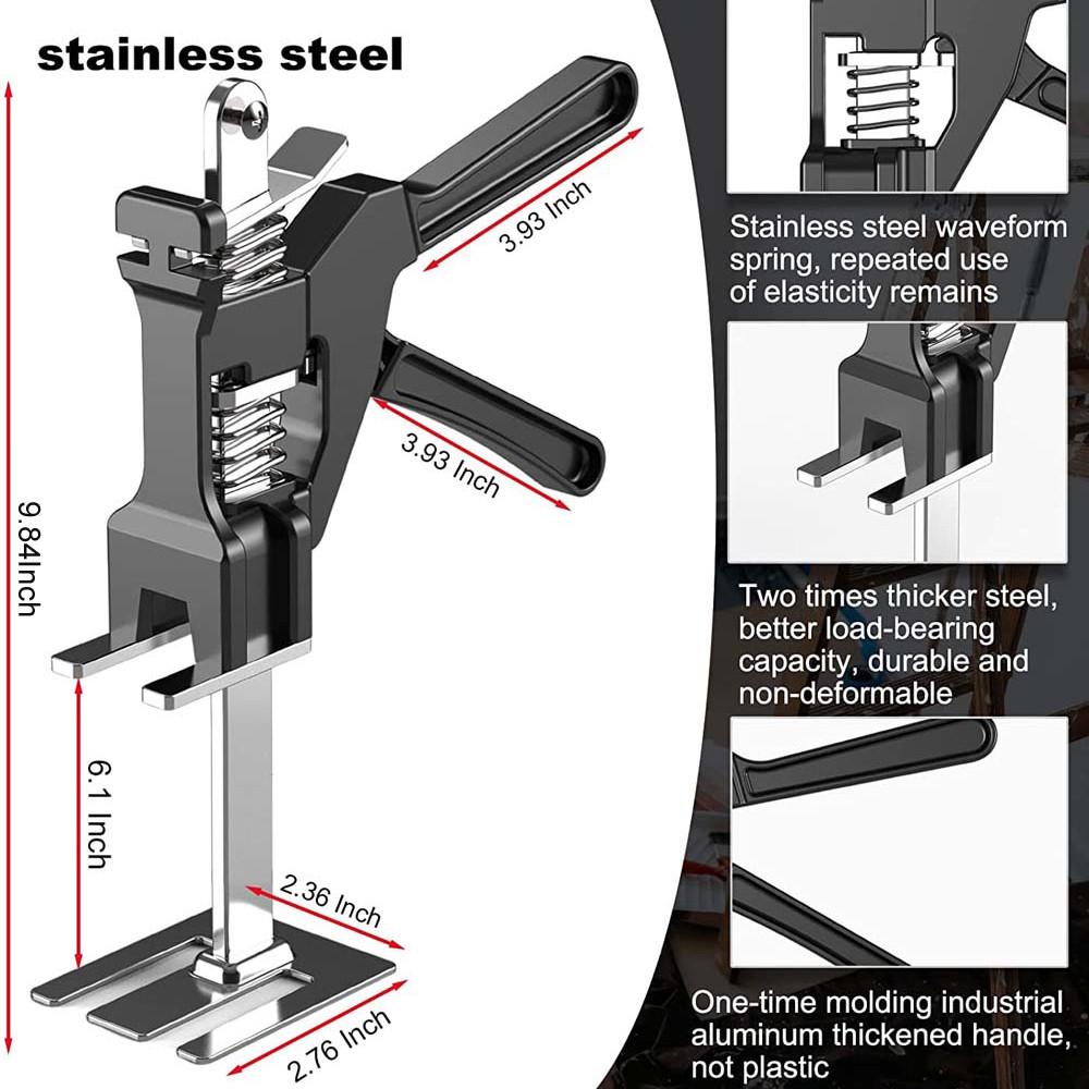 Podnośnik szafek Oszczędzająca pracę Ramię Wielofunkcyjny Naprawa blach Przeprowadzka mebli Podnośnik meblowy Antypoślizgowe Podnoszenie Zestawy narzędzi do podnoszenia