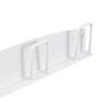 4 Cups Wall Mounted Mug Holder Magnetic Cup Hanging Rack No Drilling Cup Drying Stand for Kitchen Bathroom Living Room