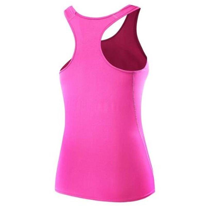Buy Women Sports Vest Fitness Running Gym Yoga Solid Loose Tank Tops