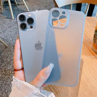 Ultra-Dünne Matt-Transparente Weiche Hülle Für Für Iphone 17 16 15 14 13 12 11 Pro Max X XS Max XR Plus SE Mini TPU Schlanke Kühlabdeckung