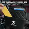 Samolepka na auto 1ks Úložný box na zadní sedadlo auta Organizér do auta Ochranný závěsný úložný vak Pro Peugeot 206 208 306 307 308 407 408 50