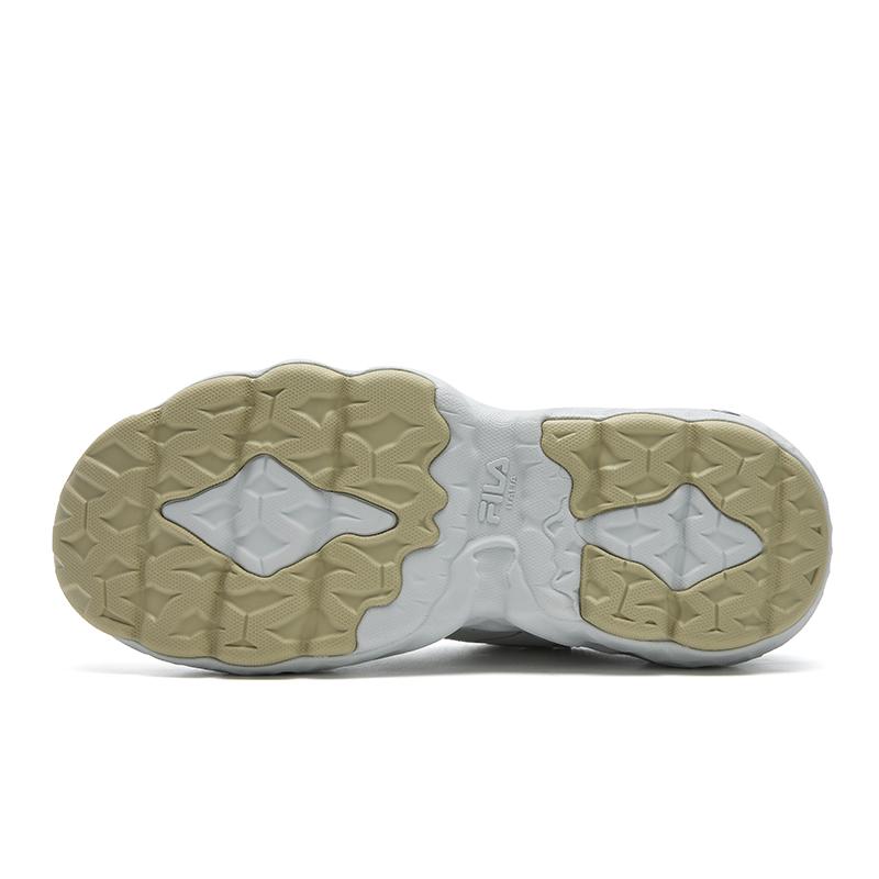 FILA MUFFIN Cushioning Abrasion Resistant Breathable Lightweight Low top Casual Shoes Men's Gray F12M541145FGA