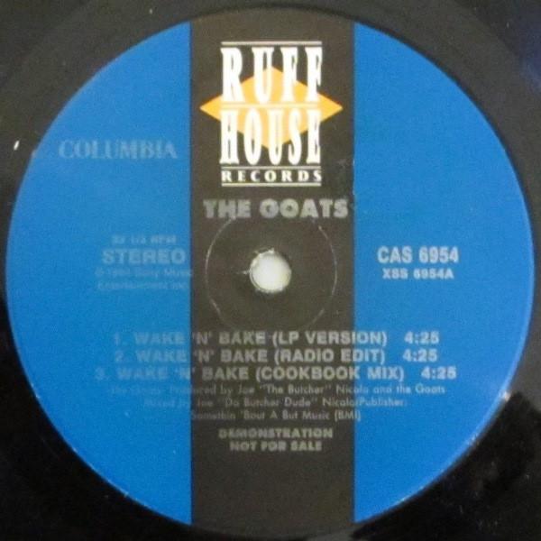 

12-дюймовая пластинка GOATS Wake N Bake CAS6954 Ruffhouse Recor 1994 US Rap HipHopRB Б/у