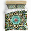 Flowers Leaves 3pcs Bedding Set For Bedroom Double Bed Home Textile Duvet Cover Quilt Cover Pillowcase