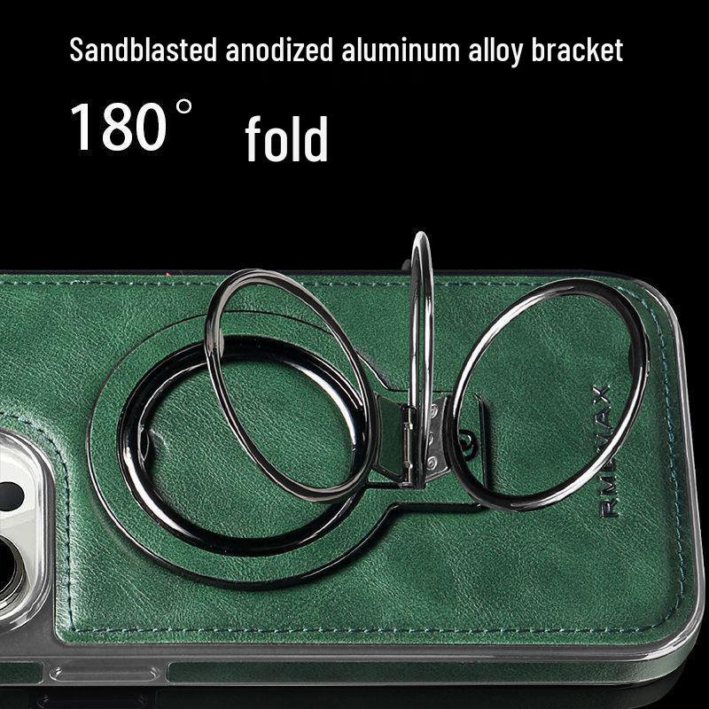 Custodia Magnetica di Lusso in Pelle per iPhone 16: Resistente alle cadute e compatibile con Apple 17 ProMax